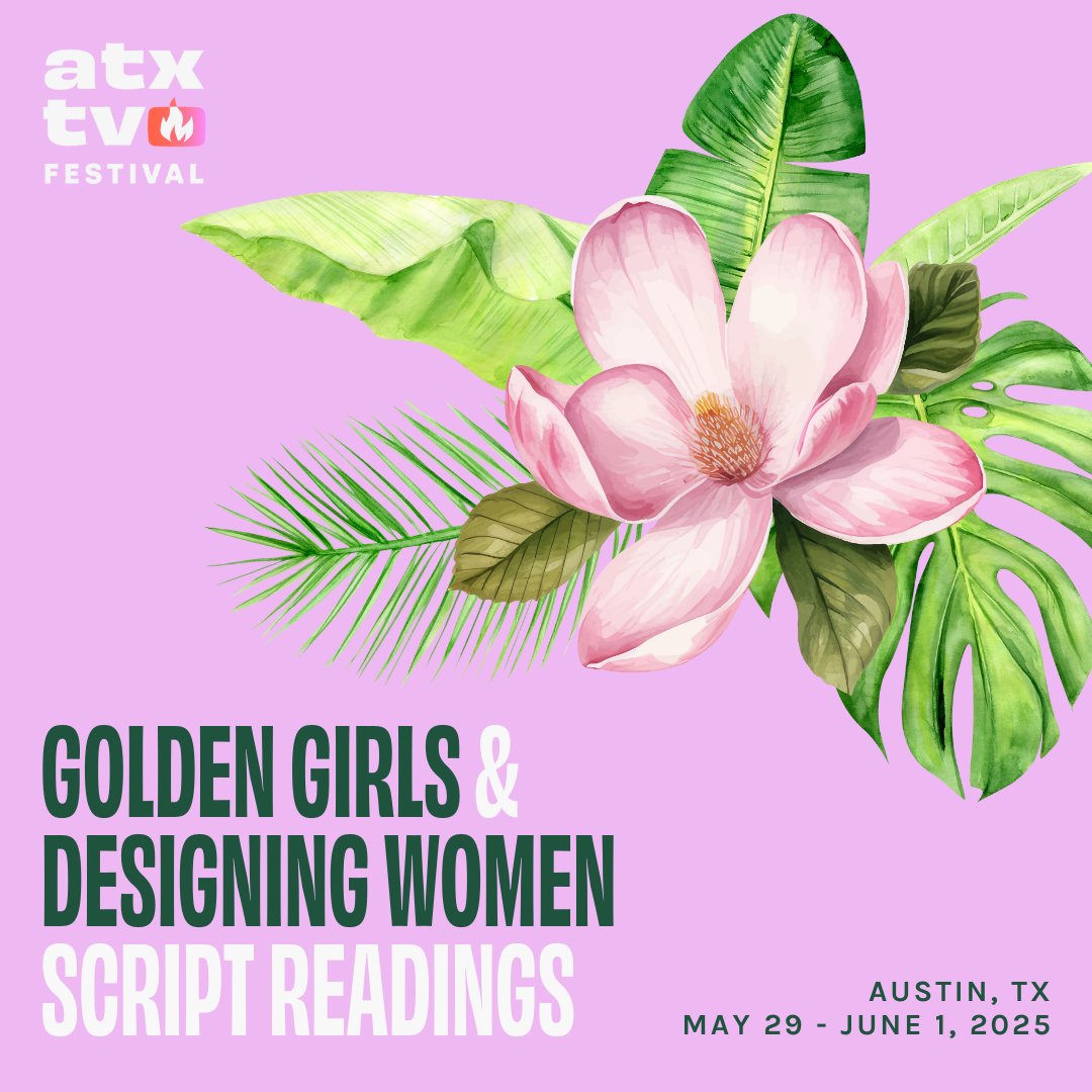ATXFestival's tweet image. 🤩🥳😎 THIS JUST IN: Jon Hamm and #MadMen, #Sidebar: A #Suits Watch Podcast, and #TheGoldenGirls and #DesigningWomen script readings are all coming to ATX TV Festival Season 14!
Find out more and buy your Badge or TV Pass: atxfestival.com/attend