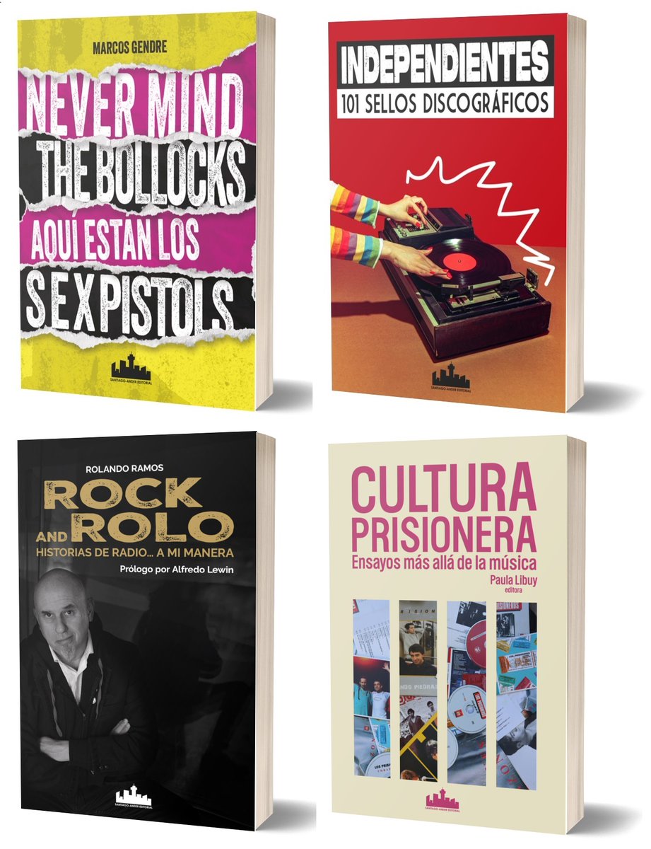 stgoandereditor's tweet photo. Los #libros 2024➡️ @lafuriadellibro
#IntimateStranger / @youarestranger
#Indiepop / @kyito1969
#TheStrokes / @lezcanowalter
#TwinPeaks / @Martinservible
#SexPistols / @MarcosGendre
#Independientes / @stgoandereditor
#RockAndRolo / @roloramosg
#CulturaPrisionera / @losprisioneros https://t.co/mwkmyUWdTI