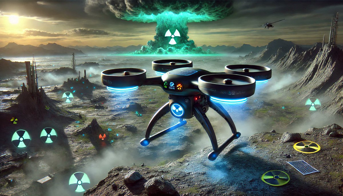 veritas_91's tweet photo. @NukeSnifferCTO The US government is using these drones to locate radioactive material that has gone missing! 

$SNIFFER https://t.co/lSoCZ1nRTr