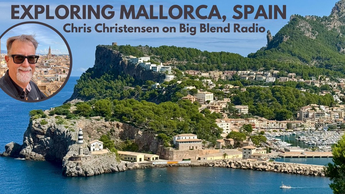 Thinking of visiting Mallorca, Spain? It's a great winter destination as award-winning travel writer &amp; podcaster Chris Petersen <a href="/chris2x/">Chris Christensen</a> shares with us on #BigBlendRadio with <a href="/IFWTWA/">IFWTWA</a>  now.  Check it out: youtu.be/BPA64Mq0WOk?fe… #TravelPodcast #Spain