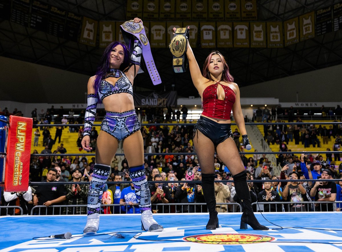 VenusMinarp's tweet image. I'll see you at WrestleDynasty, Mercedes. Title vs Title ha piece of cake