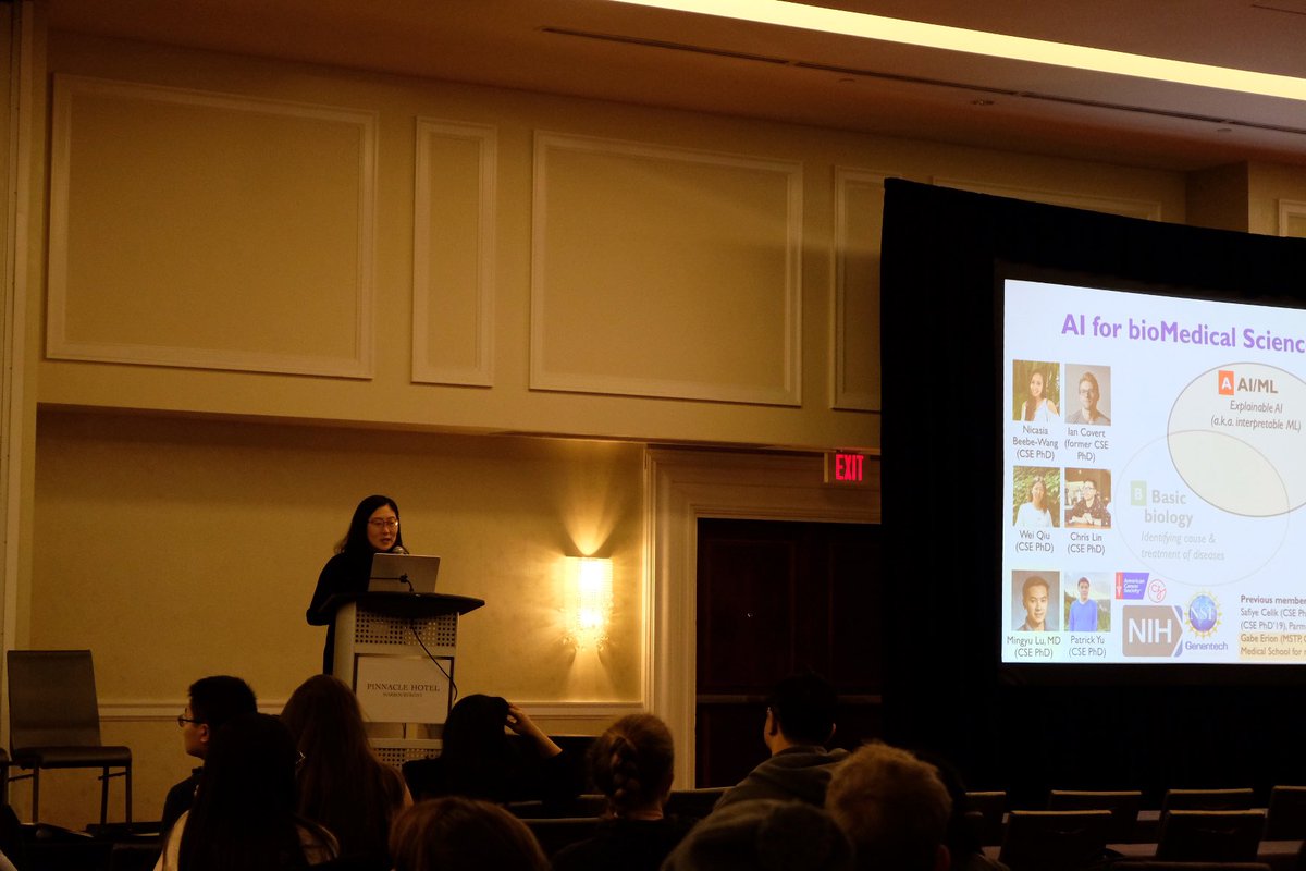 Great talk by <a href="/suinleelab/">Su-In Lee</a> on “Explainable AI for health: where we are and how to move forward” to close out day two of #ML4H2024
