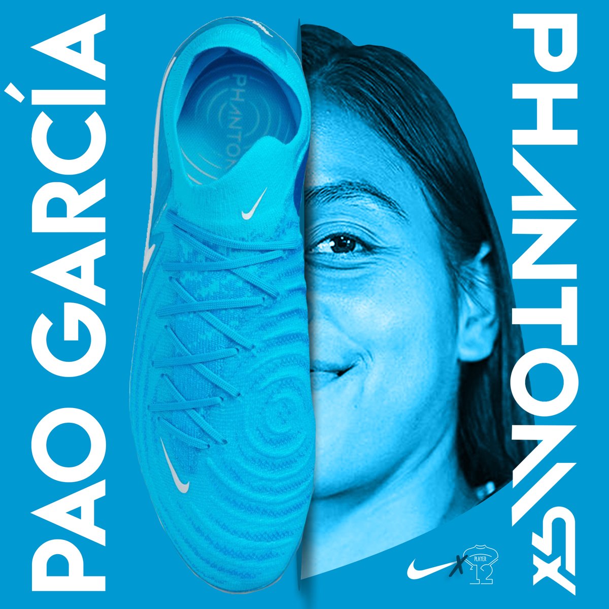 playerdocemx's tweet photo. Paola García x Nike ⚽️🌟
¡Una nueva etapa comienza para Pao! Estamos emocionados de anunciar su contrato de patrocinio con Nike. 🌟
Tu esfuerzo, pasión y dedicación te seguirán llevando hacia nuevas alturas. ¡Lo que viene será aún más grande! ⚽️💪
#BePlayerDoce #Nike #JustDoIt https://t.co/gkmQLEW6QD