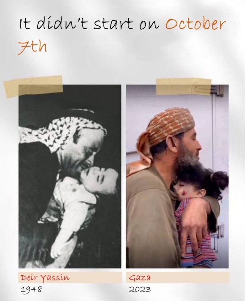 It didn't start on October 7th...