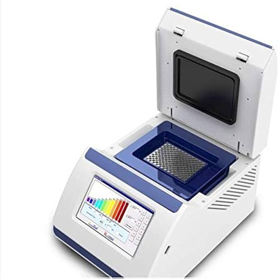 Bio_Lidia's tweet photo. Día 16 del #LabVentCalendar
🟣 Termociclador
Aparato que permite realizar ciclos de temperaturas de manera controlada y estable. Estos ciclos son necesarios para llevar a cabo técnicas como la PCR, ya que la DNA polimerasa depende de cambios de temperatura para acceder al DNA. https://t.co/gsIw4HP2VY