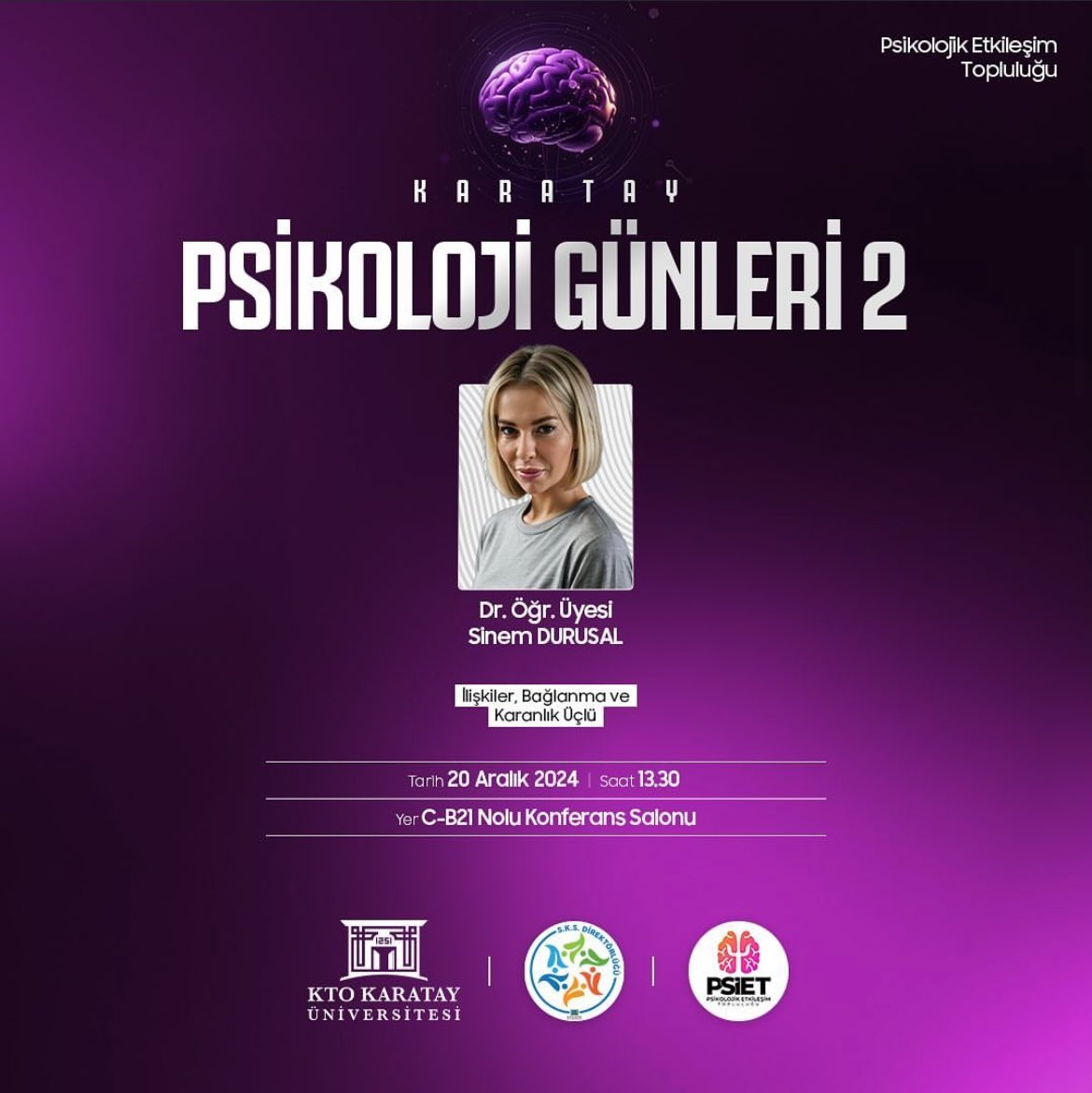 psiett's tweet photo. Psikolojik Etkileşim Topluluğundan merhaba🙌🏻
Katılım için formun sonunda whatsApp grubuna yönlendirileceksiniz. Etkinlik günü girişte yaka kartı verilecektir.3 gün boyunca katılım gösteren katılımcılarımıza 3.gün sonunda katılım belgesi verilecektir.
( https://t.co/6skdAkwMnD) https://t.co/fxz4UcwRjq