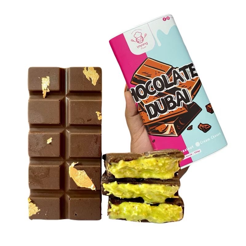 Cek Coklat Dubai Kunafe Pistachio 40gr - Yayang Dessert dengan harga Rp29.900. Dapatkan di Shopee sekarang! s.shopee.co.id/7pcrgsM5wq?sha…