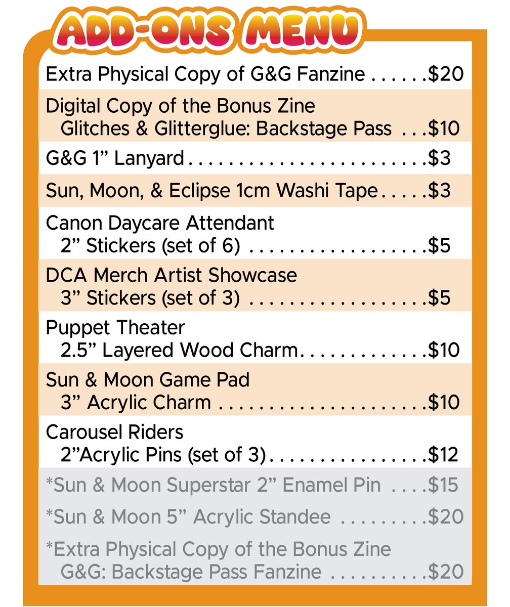 Glitches and Glitterglue | A DCA Fanzine tweet media