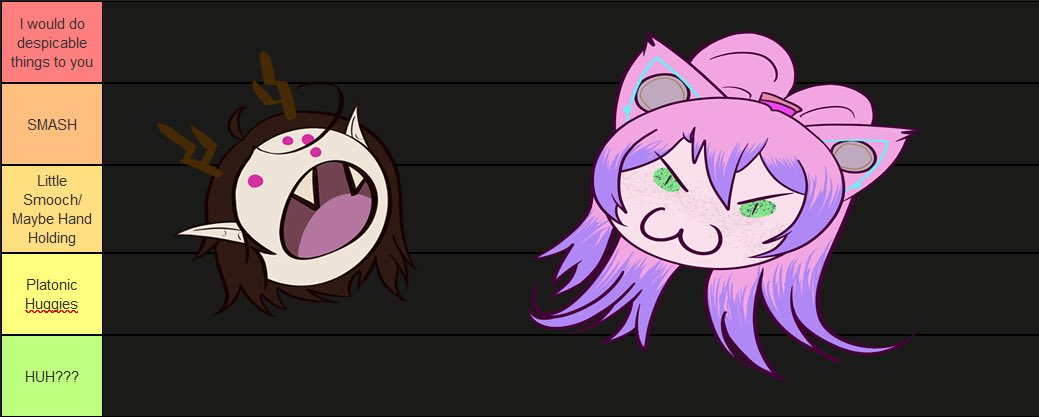 HoshiStageVT's tweet photo. HELLO, EVERYONE!!!
As I was to do Tierlists as one of the goals of DonoDec., SMASH OR PASS is the first of many!!!

Drop your PNGs and a small quip of yourself.
@NekoUnix and I will be looking through these at some point. (We'll work out a time.) https://t.co/ywnvX7QoHT
