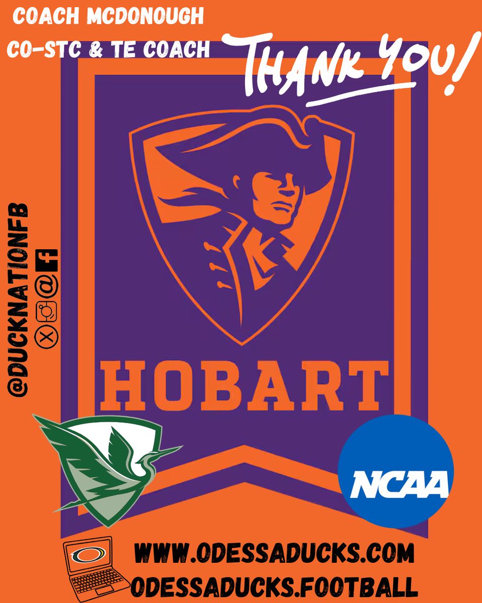 ODESSA DUCKS FOOTBALL (@ducknationfb) on Twitter photo Welcome to The Pond 🛶 <a href="/KJMcDonough/">Kevin McDonough</a> <a href="/HobartFootball/">Hobart Football</a> <a href="/appoSDathletics/">ASD Athletics</a>
LEGACIES START HERE.
WHAT’S IMPORTANT NOW‼️
🟡 #GoDucksGo | #ThePond | #WIN 🟢 Welcome to The Pond 🛶 <a href="/KJMcDonough/">Kevin McDonough</a> <a href="/HobartFootball/">Hobart Football</a> <a href="/appoSDathletics/">ASD Athletics</a>
LEGACIES START HERE.
WHAT’S IMPORTANT NOW‼️
🟡 #GoDucksGo | #ThePond | #WIN 🟢