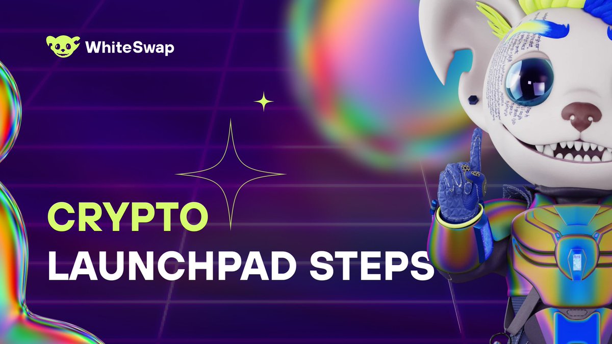 WhiteSwapFi's tweet photo. 7 Steps of #CryptoLaunchpad Promotion

🥷 Missed me? Here I am, coming to enlighten you about crypto launchpads. Here are 7 steps of a project launch on crypto launchpad:

1) Prepare a project. Define concept, create whitepaper, develop token, and ensure compliance.
2) Choose launchpad. Research and apply to a suitable launchpad (for example, Whitestarter).
3) Approval. Submit documents, negotiate terms, and onboard the project.
4) Market before launch. Build a community, run campaigns, partner with influencers, and share updates.
5) Token sale. Conduct token sale rounds (private, public), whitelist users, and complete KYC checks.
6) Post-launch. List tokens on exchanges, maintain marketing, launch staking, and deliver milestones.
7) Community & Monitoring. Engage users, gather feedback, and track performance.

I'm already looking forward to launching new projects on #Whitestarter. I hope you are too? 🤞