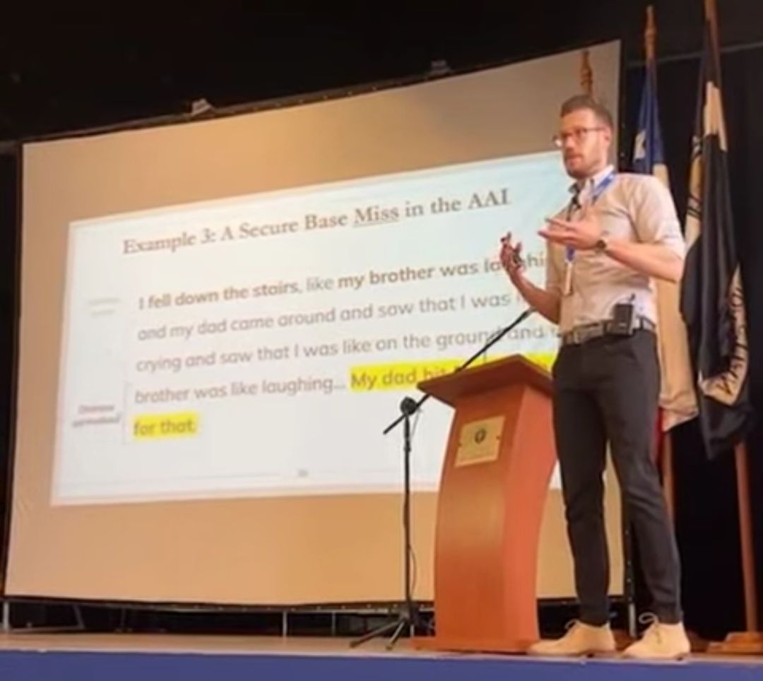 Or Dagan (@dagan_or) on Twitter photo Attachment is #Existentialism.
Invited by <a href="/PhD_RCarcamo/">Rodrigo A. Cárcamo</a> for a keynote at the #Attachment Iberoamerican Network <a href="/VRID_USS/">Investigación USS</a>, I spoke about using autobiographical memories in therapy to understand patients' beliefs about the availability and effective soothing of close others.
1/9 Attachment is #Existentialism.
Invited by <a href="/PhD_RCarcamo/">Rodrigo A. Cárcamo</a> for a keynote at the #Attachment Iberoamerican Network <a href="/VRID_USS/">Investigación USS</a>, I spoke about using autobiographical memories in therapy to understand patients' beliefs about the availability and effective soothing of close others.
1/9
