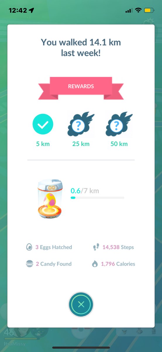 Missysartbook's tweet photo. #PokemonGo #WeeklyWalk
I’m so inactive being unemployed, have to do better. https://t.co/YJs9EX3CQD