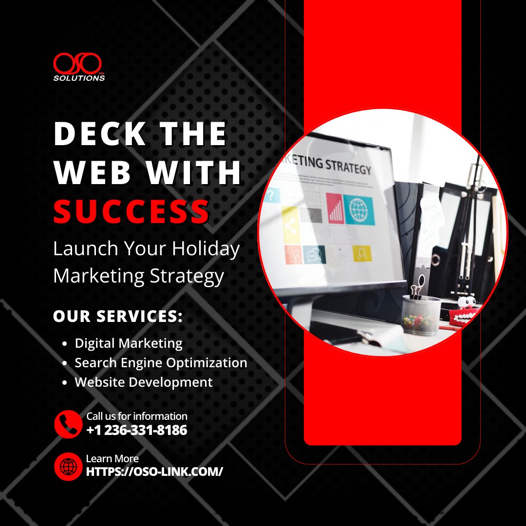 osolinkcanada's tweet image. Let’s unwrap the potential of your brand and make this season unforgettable.

CONTACT US HERE:
info@oso-link.com
+1 236 331 8186
oso-link.com

#HolidayMarketing #WebDesign #DigitalSuccess #BoostYourBrand #SmallBusinessGrowth #SeasonalStrategy