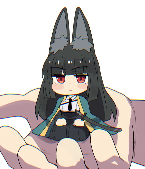 It's dangerous to go alone!Take this smol miyabi with you, she will protect you 