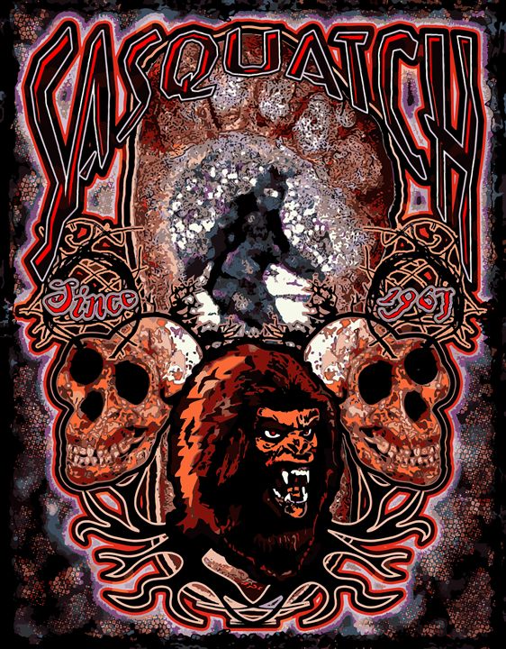 JohnJonesArtist's tweet photo. Art of the Day: "Sasquatch, AKA Bigfoot the Legend". Buy at: https://t.co/j3hvIoj1U6 https://t.co/9JaAhQY5Jr