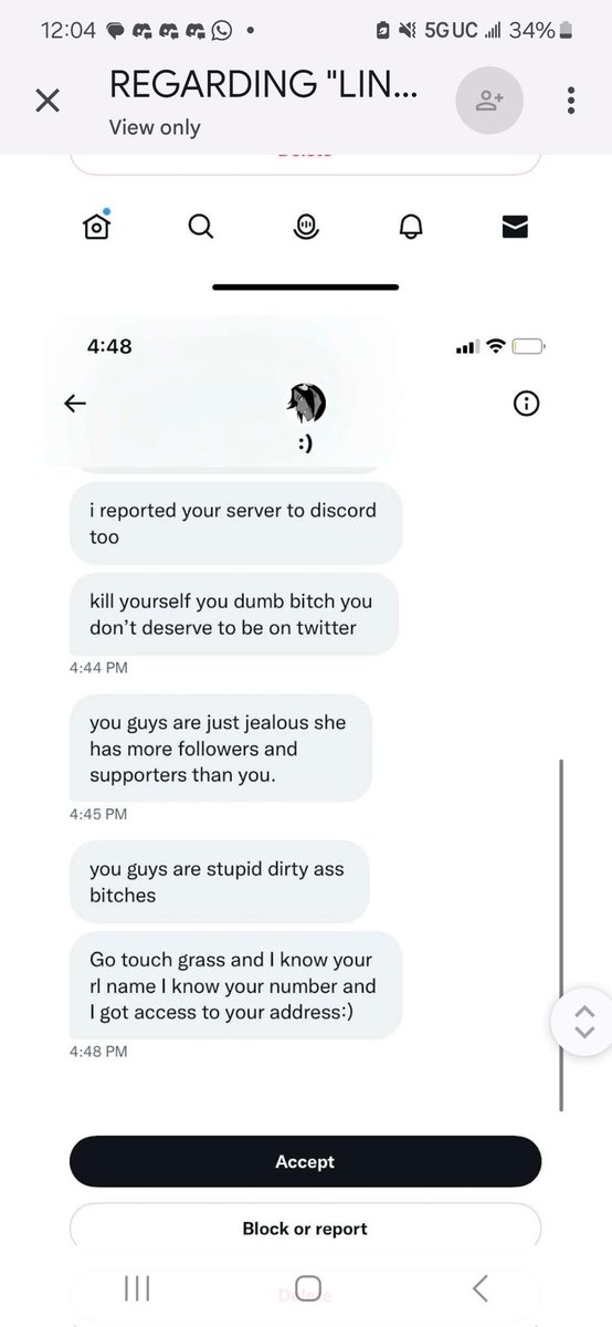 LEATHALNEEDLE__'s tweet photo. https://t.co/xApdRn9iCw

And for the record tya was harassing me during the time these messages were sent to me while I was pregnant. It caused stress to me and I vocalized that on TL at the time. So yes her harassing me was taking a toll on my pregnancy and bc of that stress + https://t.co/v8VA4LZqsr