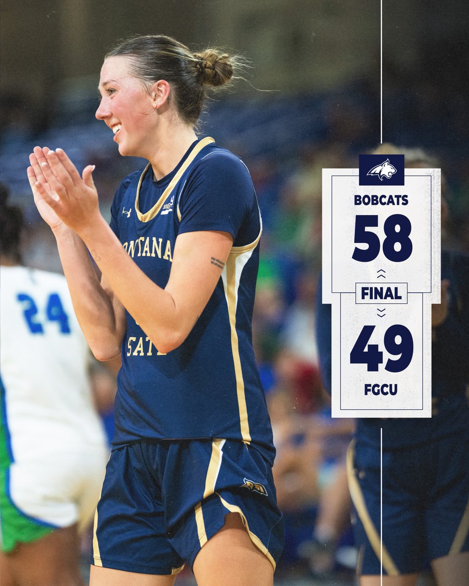MSUBobcatsWBB's tweet photo. 𝗠𝗔𝗦𝗦𝗜𝗩𝗘 𝗪𝗜𝗡 𝗜𝗡 𝗙𝗟𝗢𝗥𝗜𝗗𝗔 🌴🌴

#All4One | #GoCatsGo https://t.co/HK9pKlY9Ig