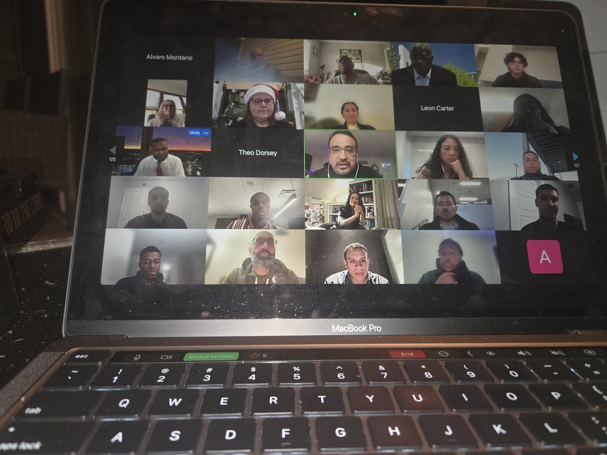 Love hanging out with the <a href="/SJI_Update/">SJI</a> family on a Holiday Zoom call!