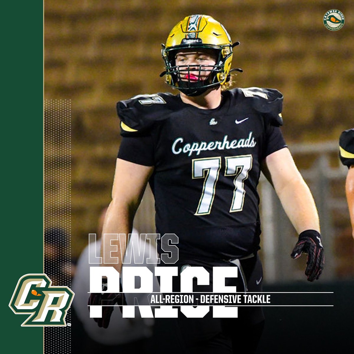 Honored to be named all-region back to back years 💪 <a href="/ZLendyak/">Zac Lendyak</a> <a href="/RidgeCatawba/">Catawba Ridge Football</a> <a href="/CoachSweeting/">Shane Sweeting II M.S.</a> <a href="/DC15sports/">DC15 Sports Consulting</a>