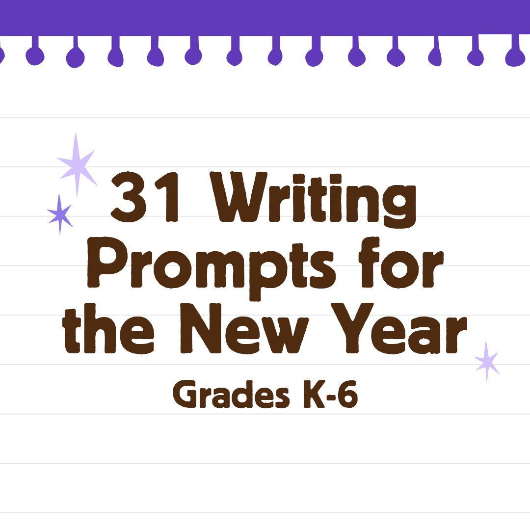 Encourage students to write and reflect in the new year with these starters: bit.ly/3ZUZxEv