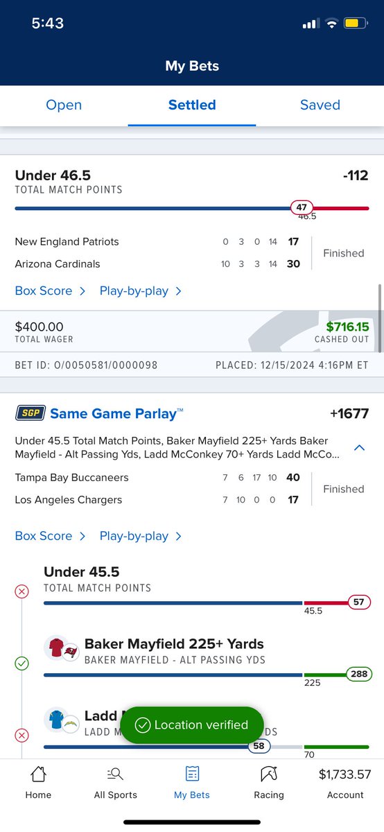 BetAnglesLFG's tweet photo. @BleacherReport when you can predict a 28 point fourth quarter! #mostclutchcashoutever https://t.co/1VXleq2uKt