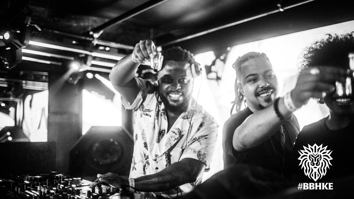 #TBT Raising a glass 🥃 with <a href="/djdonnaccia/">Eugenio Battocchi</a> &amp; <a href="/ah_this/">Ismaniar Ismail</a> ✊🏾😊 at the first ever #BigBadAndHeavyKE at <a href="/muzeclub/">MUZE</a>  #wheresyourheadat #DjSirLoin #SirLoinTheDJ #BigBadAndHeavy #BassMusic #NairobiNights #ShifteyePhotography