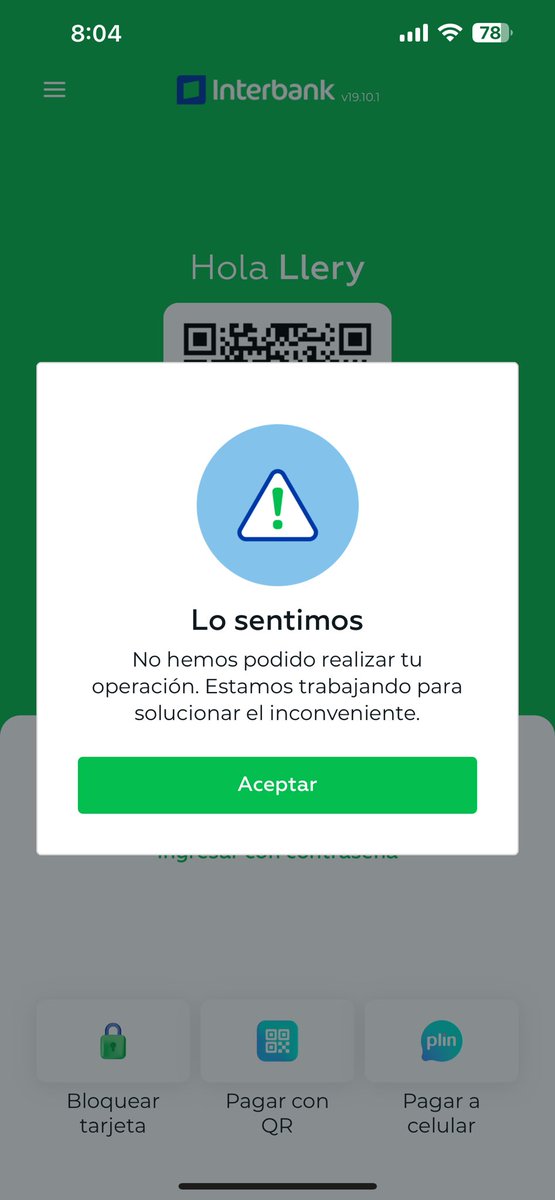 lleryluzgar's tweet photo. Por qué me haces esto @interbank por qué de nuevo????? https://t.co/vbFl83VfaG