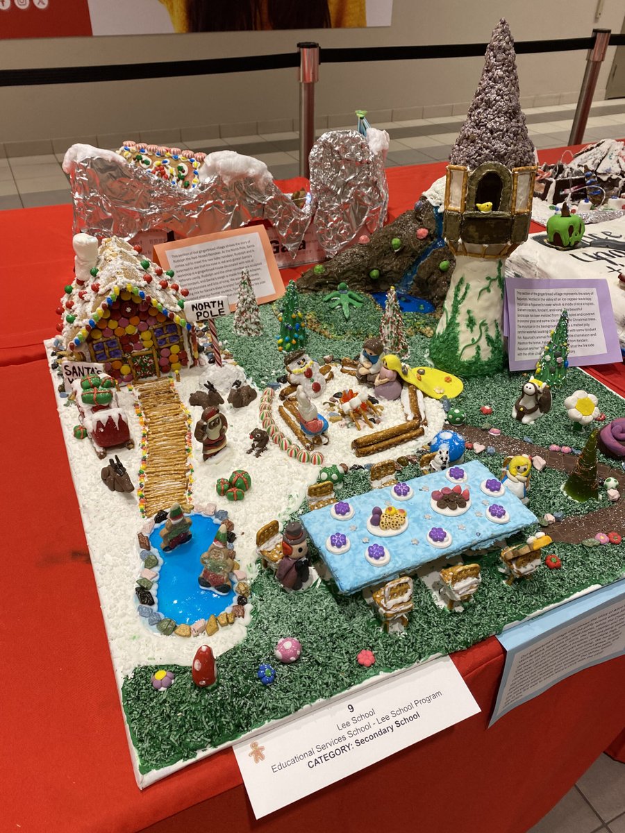 dtsurreybia's tweet photo. 2024 People’s Choice Award to Gingerbread Entry #9 from Lee School. Visitors to Gingerbread Village voted for their favorite entry by donating to @SurreyChristmas with each dollar counting as one vote. 
1st Place: Lee School $1000
2nd Place: Mme Greaux’s class/Riverdale Elem $500 https://t.co/41qtJ9WOPh