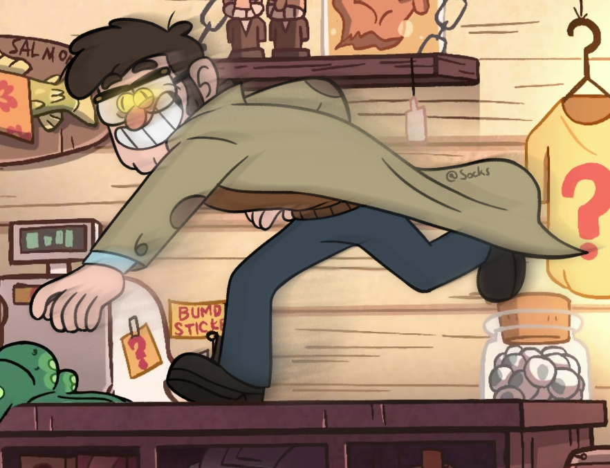 I_am_a_sockk's tweet photo. “Don’t worry Stanley! This is absolutely safe, I can assure you.”
….
#stanfordpines #youngstanfordpines #gravityfalls #frameedit https://t.co/tXlex7LTL2