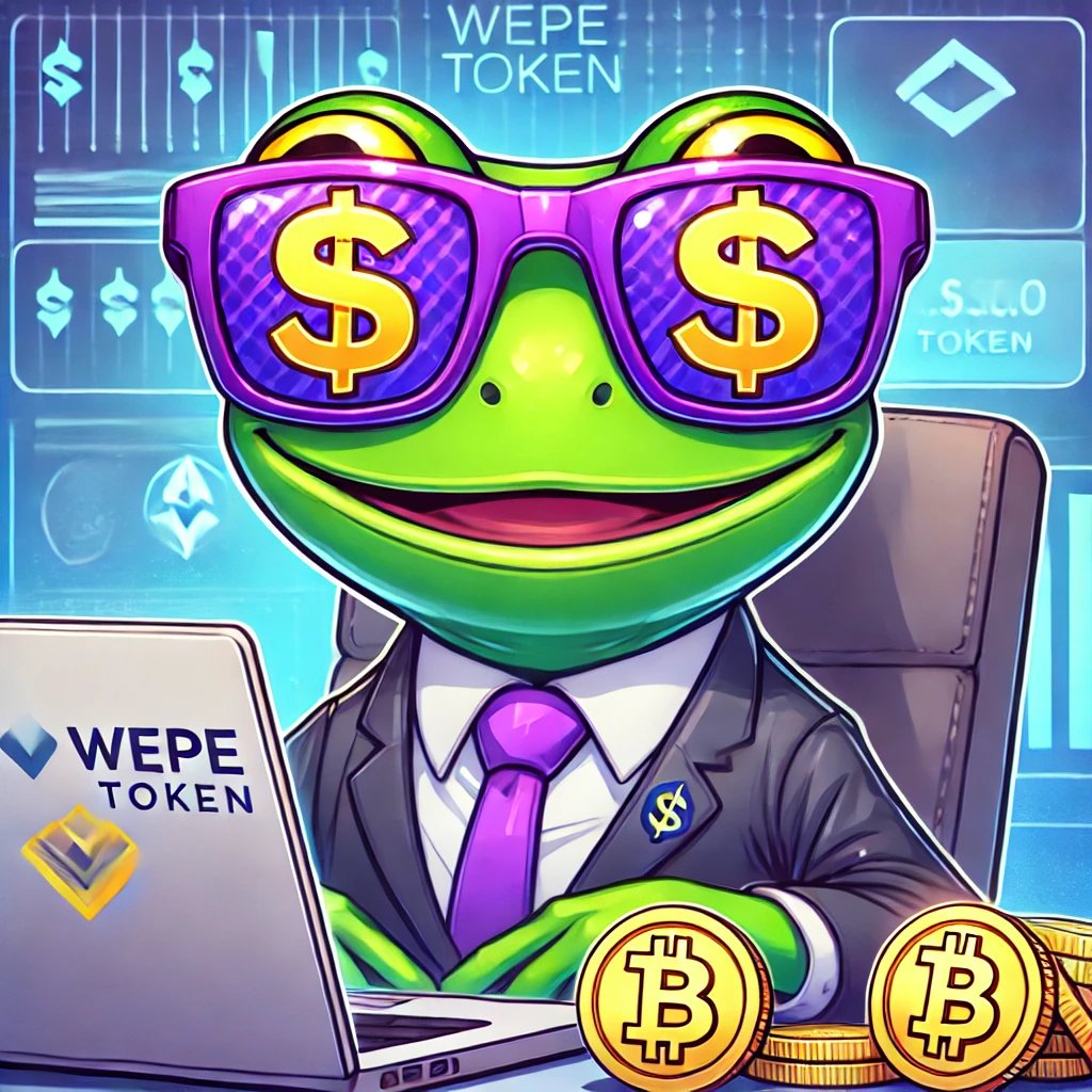 LeandreGoulet's tweet photo. $WEPE 🐸 is the future of meme coins! More innovative, solid tokenomics, and an engaged community 💪 Unlike Pepe, Wepe is ready for massive adoption. The presale is your chance to get in before the boom! 🚀

#Wepe #Crypto #Presale https://t.co/cQmDSGOGvI