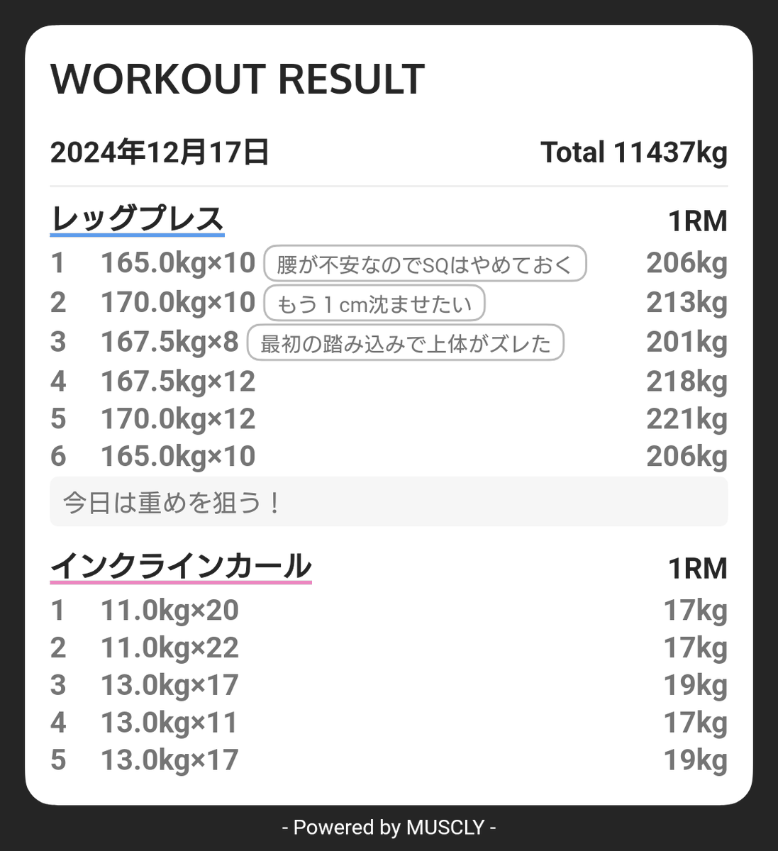 腰の不調は一進一退…

年末年始が強制的に一週間ほどオフになるのでそれまで持ってくれ…という感じ😗