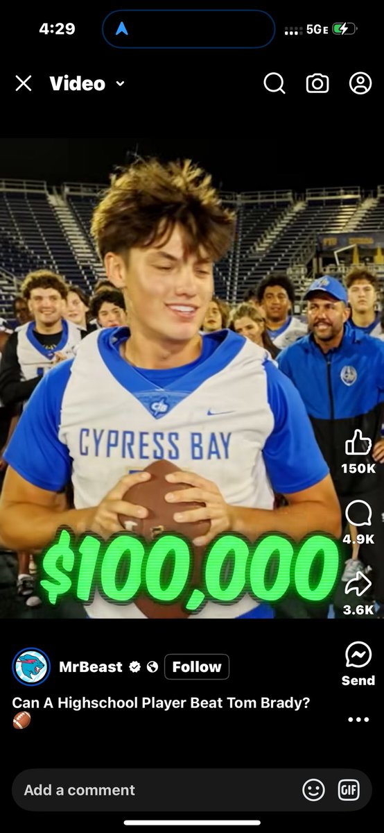 Alan M Taylor🫡🇺🇸 (@fltotheguardian) on Twitter photo <a href="/CBH_Football/">Cypress Bay High School Football</a> has a Sr QB <a href="/JakeBalanovich/">Jake Balanovich</a> who just beat the #GOAT <a href="/TomBrady/">Tom Brady</a> in a throwing contest last week! It’s no fluke, this young man can Ball out! College Coaches, I’ve seen his <a href="/Hudl/">Hudl</a> vids! Scoop Jake up! <a href="/ODFBall/">Offense🏈Defense</a> <a href="/SAC_Athletics/">South Atlantic Conference</a> <a href="/SunBeltFB/">Sun Belt Football</a> <a href="/ACCFootball/">ACC Football</a> <a href="/GulfSouth/">Gulf South Conference</a> <a href="/FNL/">Friday Night Lights</a> <a href="/CBH_Football/">Cypress Bay High School Football</a> has a Sr QB <a href="/JakeBalanovich/">Jake Balanovich</a> who just beat the #GOAT <a href="/TomBrady/">Tom Brady</a> in a throwing contest last week! It’s no fluke, this young man can Ball out! College Coaches, I’ve seen his <a href="/Hudl/">Hudl</a> vids! Scoop Jake up! <a href="/ODFBall/">Offense🏈Defense</a> <a href="/SAC_Athletics/">South Atlantic Conference</a> <a href="/SunBeltFB/">Sun Belt Football</a> <a href="/ACCFootball/">ACC Football</a> <a href="/GulfSouth/">Gulf South Conference</a> <a href="/FNL/">Friday Night Lights</a>