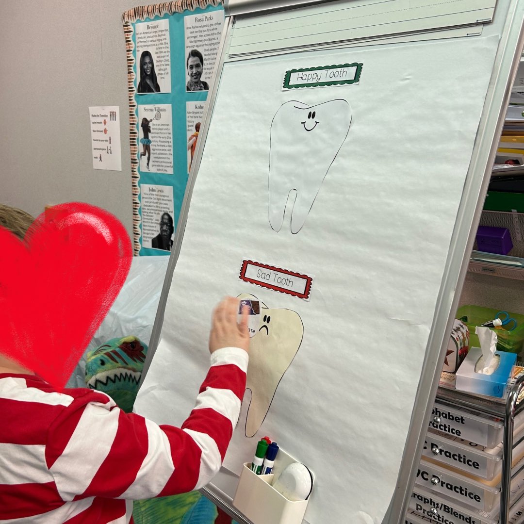spedwithjohnson's tweet photo. Dental Hygiene fun! 

🦷 2 Learn Play and Grow
😬 Littlest Bookworms https://t.co/oc6mhPFX1r