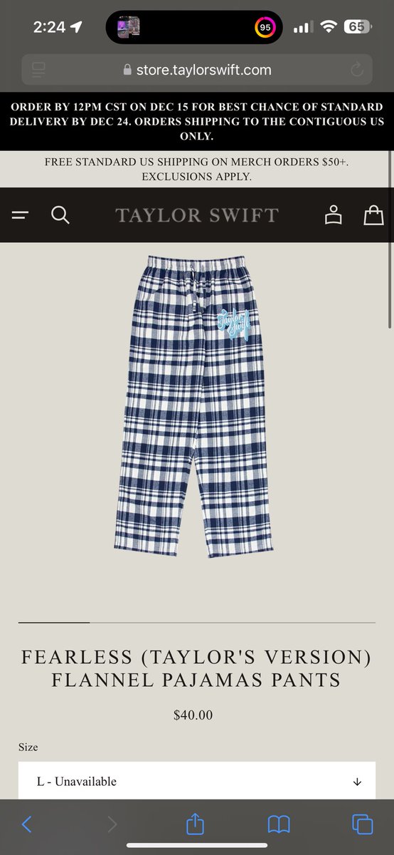 stateofgracie97's tweet photo. Time for another Holi-Tay Giveaway! 🫶🏻

Win a pair of Fearless PJ Pants in Size L (runs a little small) and dance around your bedroom just like Taylor in the You Belong with Me MV!!!

To enter:

🪩 Follow me
💛repost this
📣reply & tell me your favorite Taylor music video! 

Ends on NEW YEARS DAY💖
US only! 🥰

#SwiftmasGiveaway #Giveaway