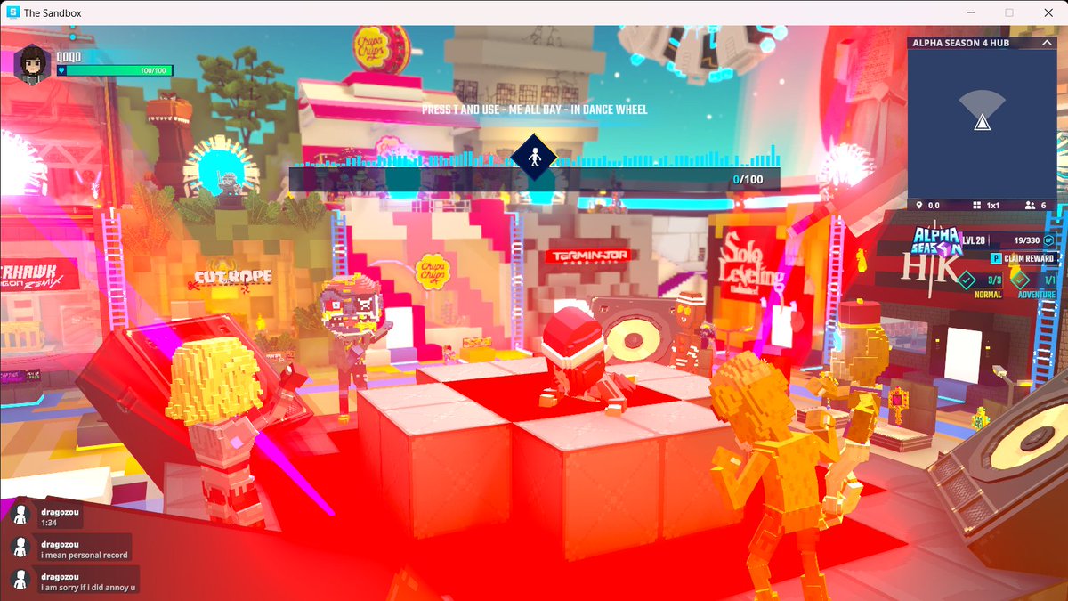 bear_panda2's tweet photo. 🥳🎊 Partying it up at the Alpha Season 4 bash in @TheSandboxGame Hub! The metaverse knows how to throw a party! https://t.co/6g7zTmQLRO #TheSandbox #AlphaSeason4 #AS4SocialChallenge https://t.co/fJ2ney8BJA