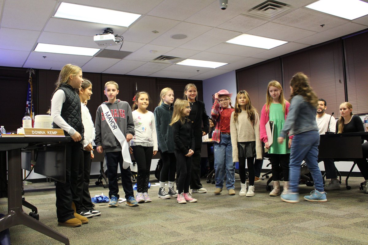 Great job tonight by the <a href="/westfield89/">Westfield School</a> drama club at tonight's Board of Education meeting. The students performed a short scene from their current play, written by Westfield LMC teacher Karl Menneke, who is one of the sponsors of the school’s drama club.