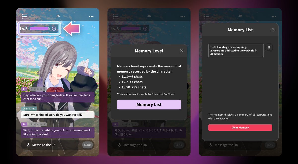 EmemeAI 😄💬 3D Chat AI Creation Platform tweet media