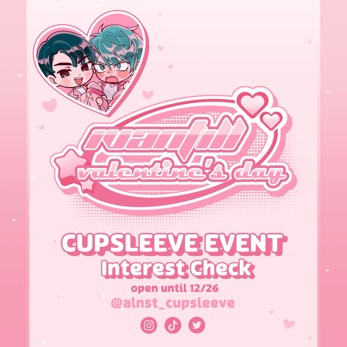alnst_cupsleeve's tweet photo. 🖤💚 What better way to spend Valentine’s Day than with our love for IvanTill! 🖤💚

We’re hosting a cupsleeve event in Los Angeles, CA for our fav Alien Stage boys, so if you’re interested please fill out our interest check below🔽!

 #alienstage #alnst #ivantill https://t.co/BvF31Cglym