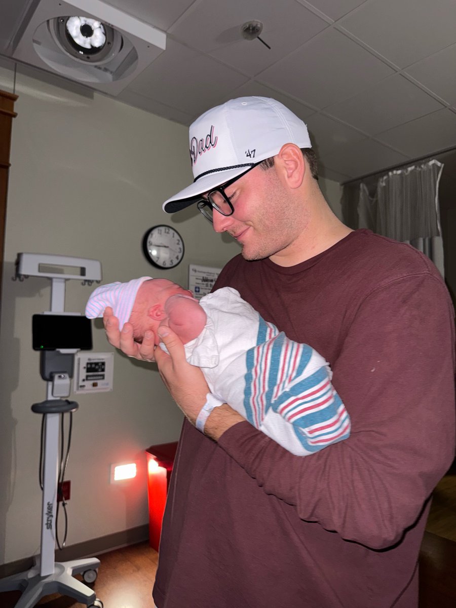 Wow, yesterday was amazing. So proud of my incredible wife and couldn’t be happier to meet our little girl.