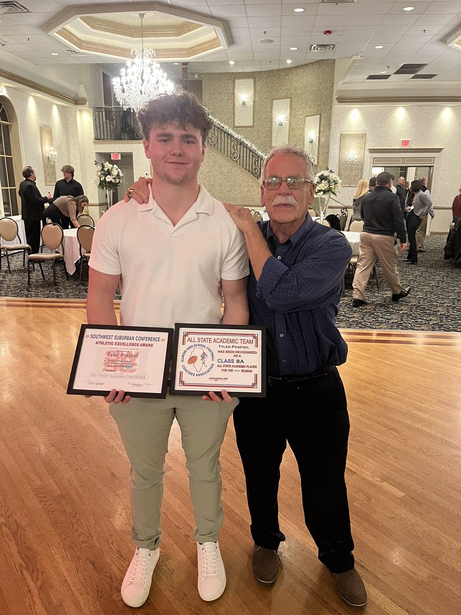 Honored and blessed to be named 8A All State Academic &amp; SWSC all conference team. Thank you to my teammates and my coaches would not be possible without their constant support. <a href="/LTHSfootball/">Lockport Football</a> <a href="/LockportFootba1/">Porter Parent Football Association</a> <a href="/IHSA_IL/">Illinois High School Association #IHSA</a> <a href="/EDGYTIM/">Timothy “EDGYTIM” OHalloran</a> <a href="/PrepRedzoneIL/">Prep Redzone Illinois</a>