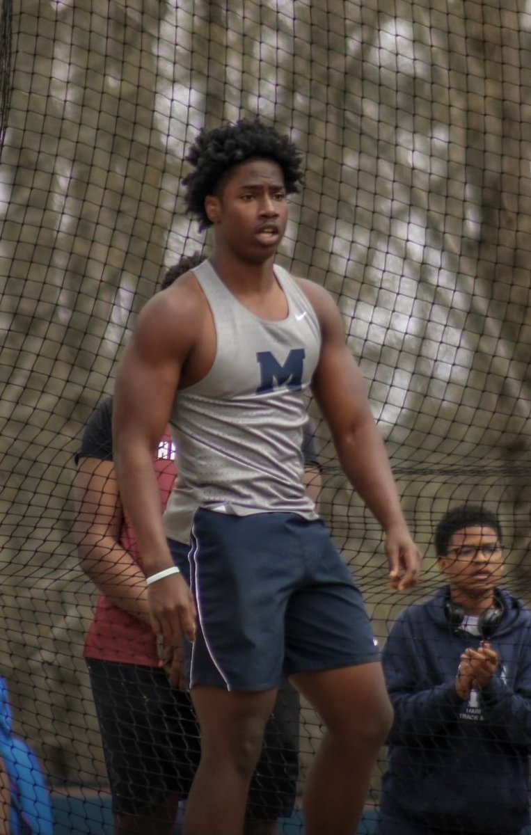 Demary Toney (@demarytoney) on Twitter photo Football ➡️Track #thrower
Always competin’
<a href="/MariettaTrack/">Marietta Track & Field</a>
<a href="/TrckFootball/">Tracking Football</a> <a href="/TrckFtblrecruit/">Tracking Football Recruiting</a> <a href="/RecruitGeorgia/">Recruit Georgia</a>
<a href="/nationalthrows/">National Throws</a> Football ➡️Track #thrower
Always competin’
<a href="/MariettaTrack/">Marietta Track & Field</a>
<a href="/TrckFootball/">Tracking Football</a> <a href="/TrckFtblrecruit/">Tracking Football Recruiting</a> <a href="/RecruitGeorgia/">Recruit Georgia</a>
<a href="/nationalthrows/">National Throws</a>