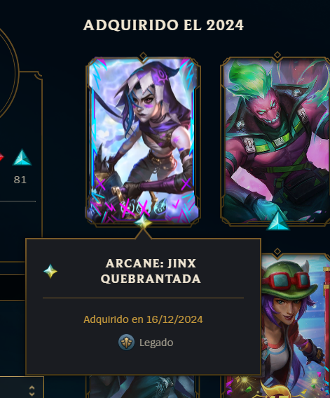 Im_IssaOuO's tweet photo. Asdkasjdakjd me salió a la primera tirada con los justitos y últimos 400 de RP que me quedaban... Riot a veces es bueno 🙏🥹 https://t.co/TJWVhq8LJp