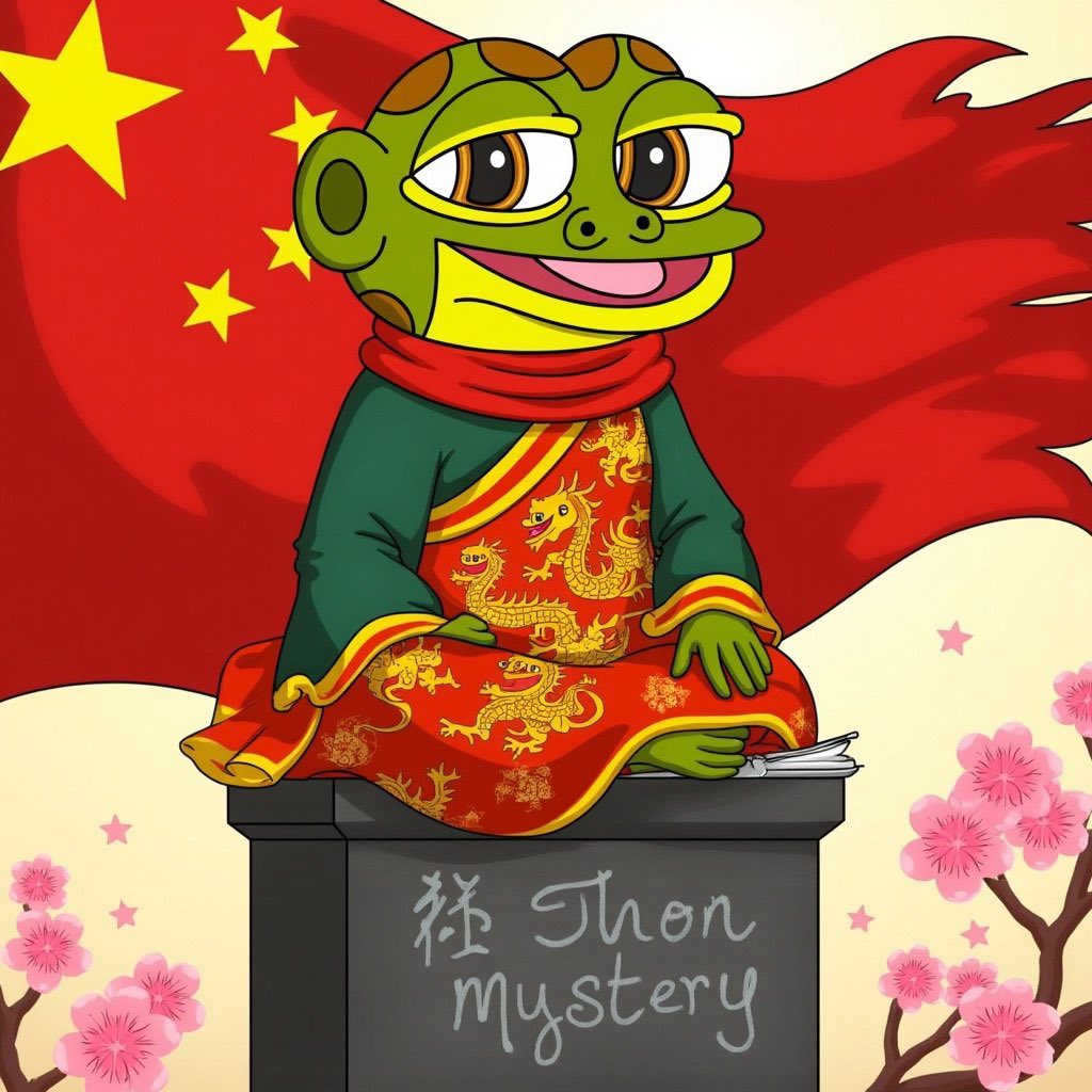 ⚡️#MYSTERY is now live on CN Token IO - the biggest Chinese crypto index 🐸🇨🇳 

Smash the upvotes! 

cntoken.io/coin/46688