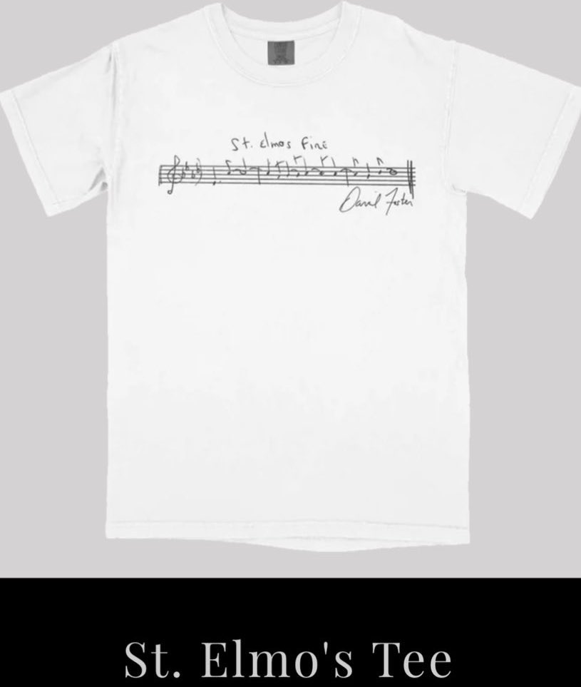 OngakuBakaDesu's tweet photo. ASKAさんが尊敬するプロデューサー「David Foster」のグッズ。
この「St. Elmo’s Fire」のTシャツ、
可愛い!欲しい。(o^^o)
Davidのライブにまた行くときは、このTシャツ着て行く。
(・∀・)
#David_Foster https://t.co/XUv8bv5GIU