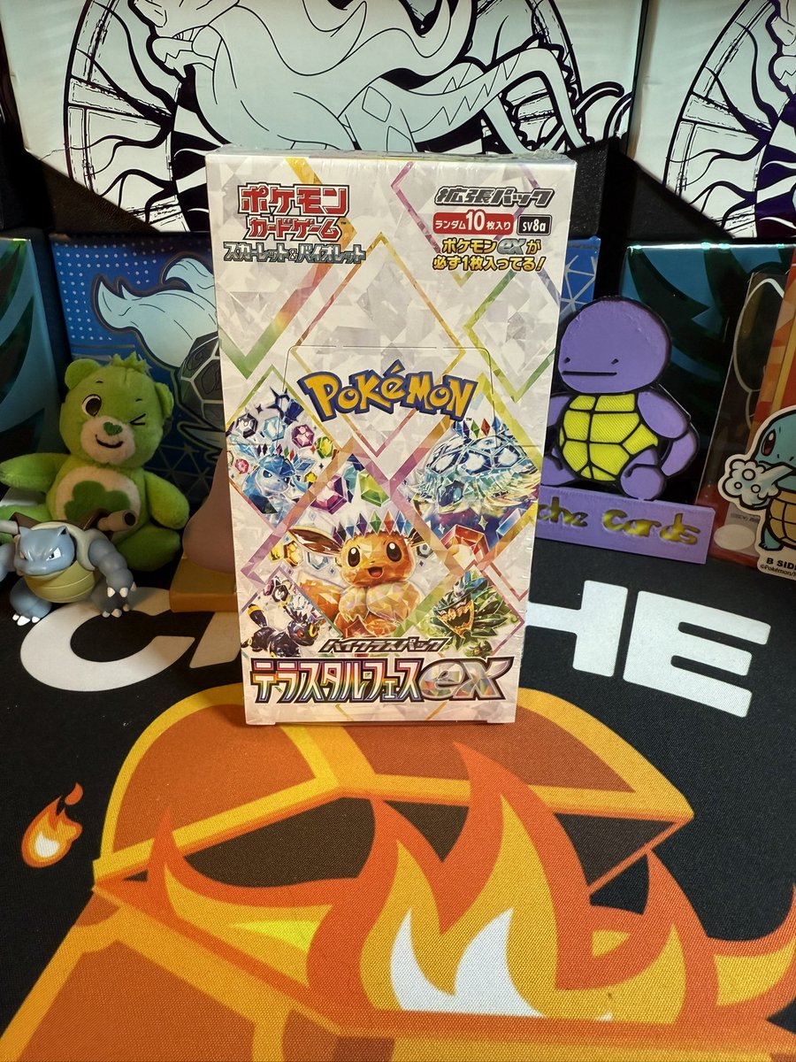 CacheCards's tweet photo. Alright everyone, it’s time for a good ole fashioned “grow my twitter” giveaway!!

One person will start 2025 by winning a box of Terastal Festival!

✅Follow
✅like and retweet

Winner will be chosen on January 1st, 2025!

🎉Good Luck🎉

#PokemonTCG #TerastalFestival https://t.co/HUdchg1bEh