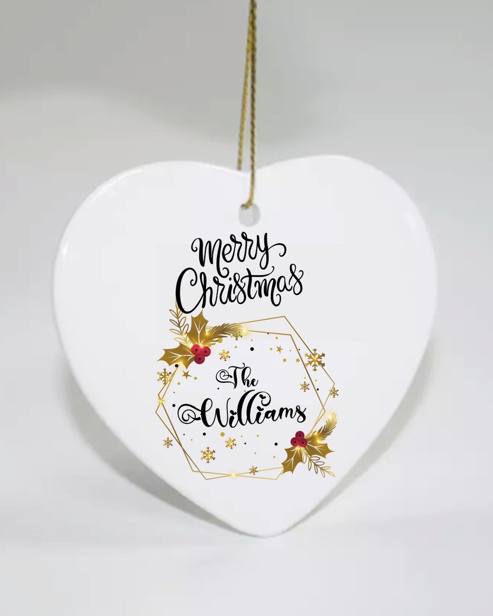 theordinarygift's tweet photo. Personalised Christmas bauble for your Christmas tree. To be cherished forever. https://t.co/xTcZX0ztSL
