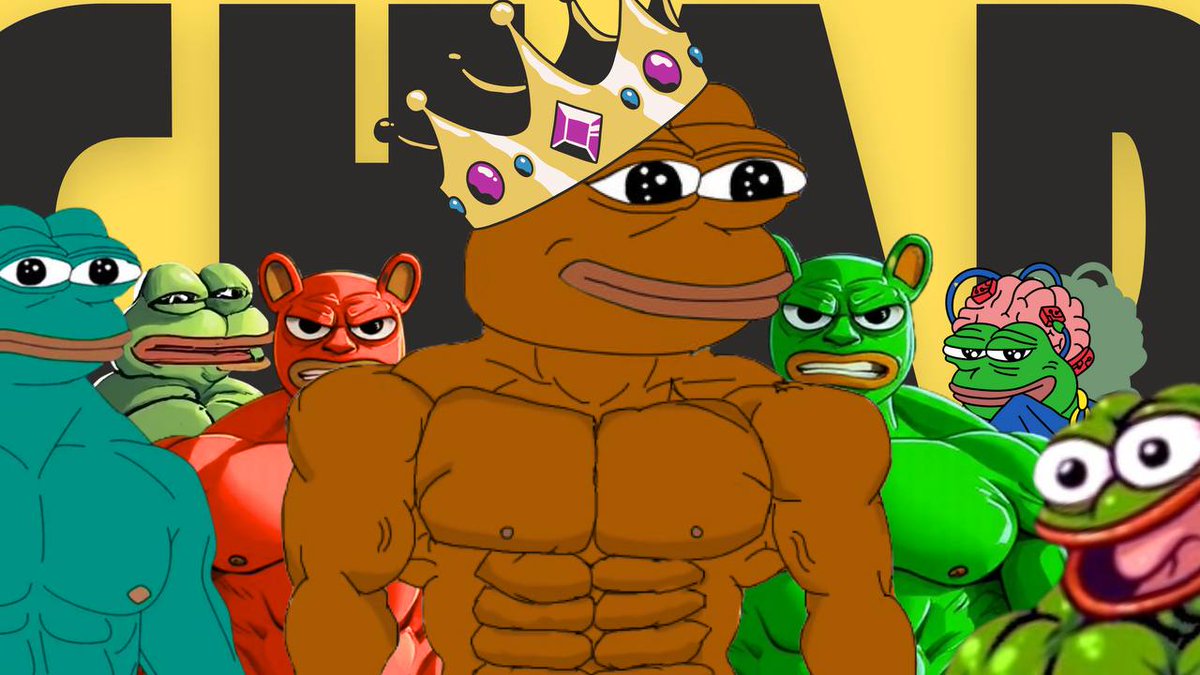 ChadOnBasex's tweet photo. @KingsxSparta_ @jessepollak @Poe_Ether @KookCapitalLLC @LarpVonTrier @minimalcsgo No need to be the Next $Brian we are the 1st $Chad Pepe 😜 https://t.co/ugBWbnY3td