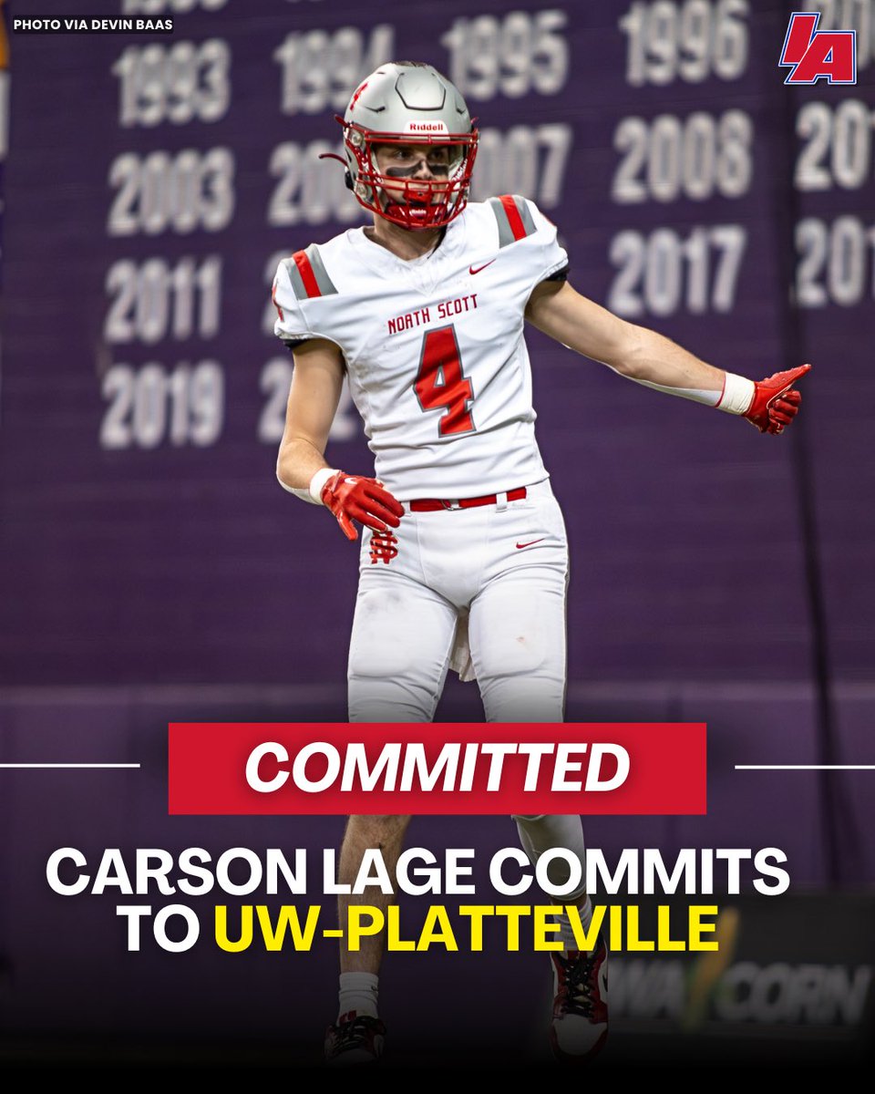 IAfootball (@iafootball_) on Twitter photo IAfootballβs Class 4A WR of the Year is off to <a href="/UWPlattFootball/">UW-Platteville Football</a>!
#IAfootball X #iahsfb IAfootballβs Class 4A WR of the Year is off to <a href="/UWPlattFootball/">UW-Platteville Football</a>!
#IAfootball X #iahsfb