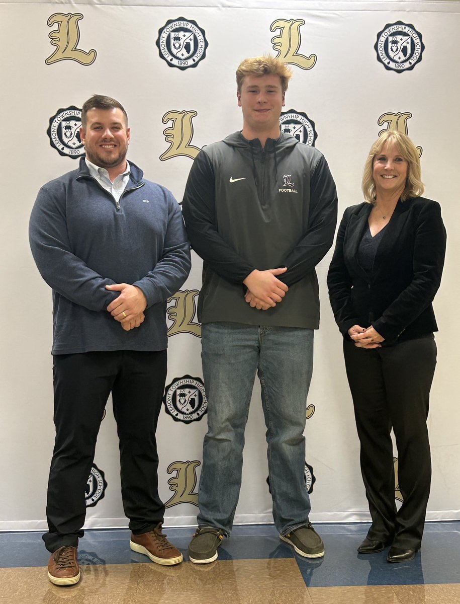 At tonight’s meeting, the <a href="/Lemont_HS/">Lemont High School</a> District 210 Board of Education honored <a href="/lemont_football/">Lemont High School Football</a>’s Jake Sulzberger, who earned all-state honors this fall! #WeAreLemont